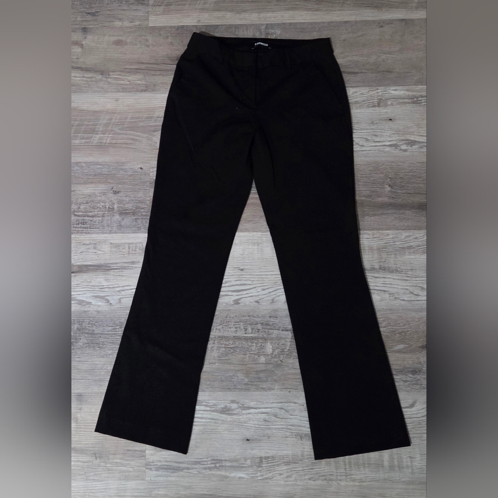 Express Black Straight Leg Pants